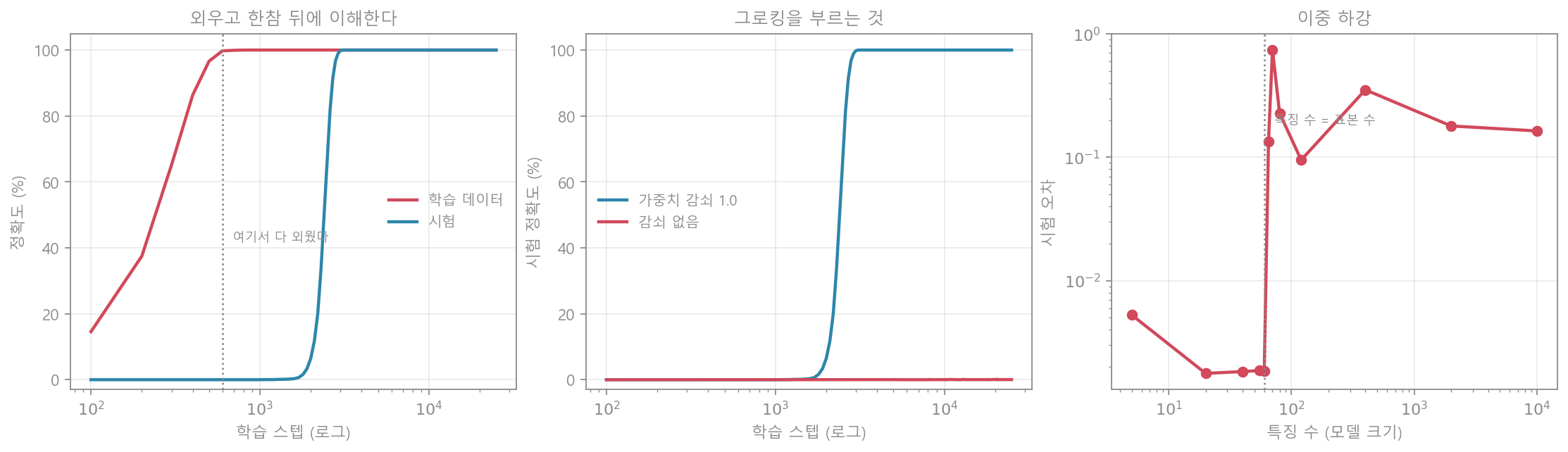 그로킹과 이중 하강